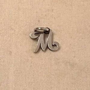 James Avery letter M charm